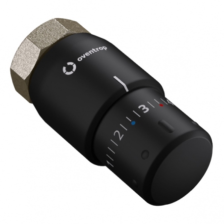 Термостат Oventrop Uni SH М30x1.5 черный матовый 1012063 - 1195